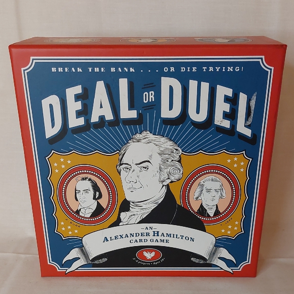Deal or Duel Card Game by - Red and Blue